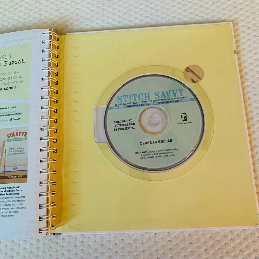 COPY - Stitch Savvy Deborah Moebes sewing project book